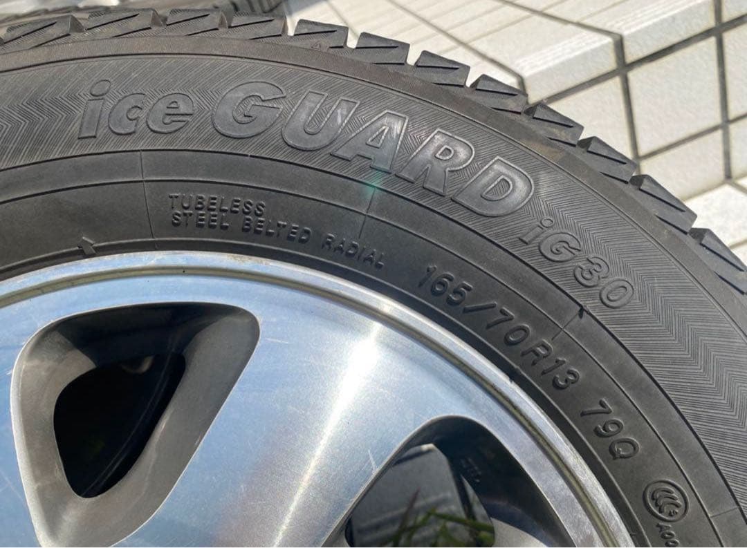 KOYA atelier 様　お取引き中　スタッドレスタイヤ 13インチアルミ2