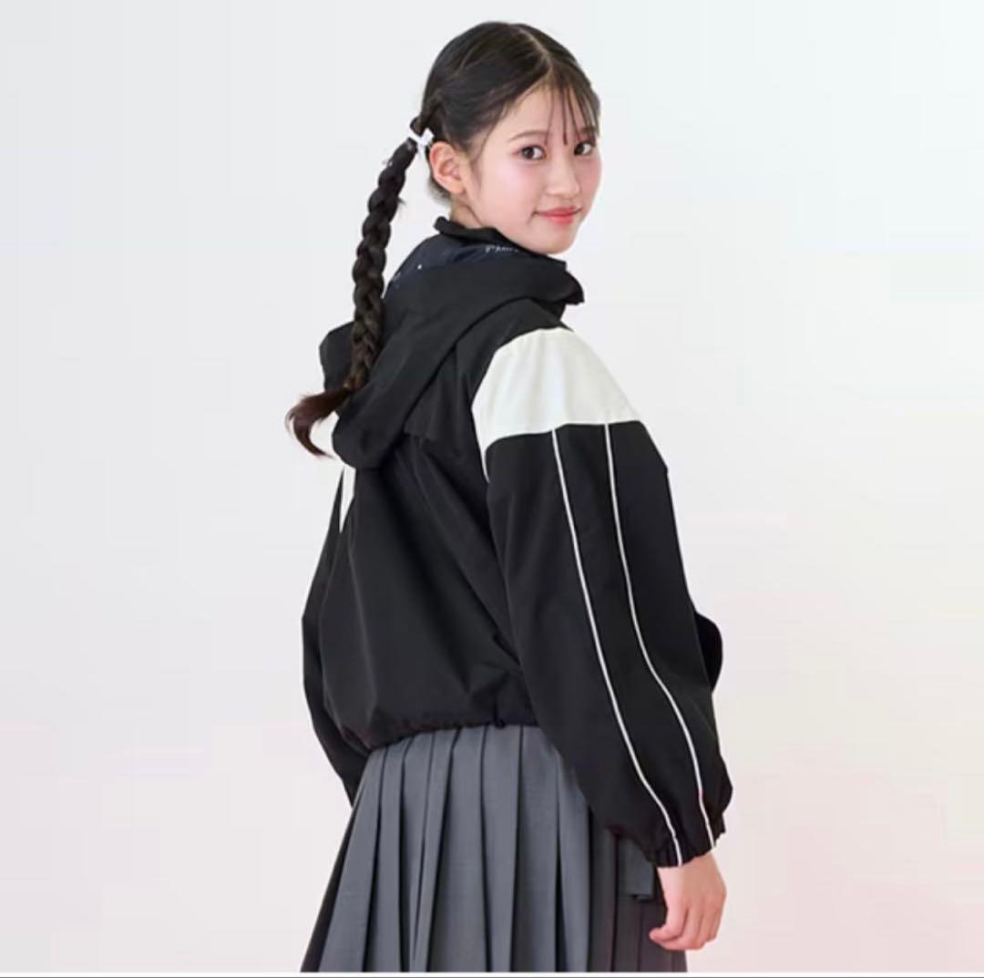 メゾピアノ　ジュニア　撥水加工　トラックジャケット