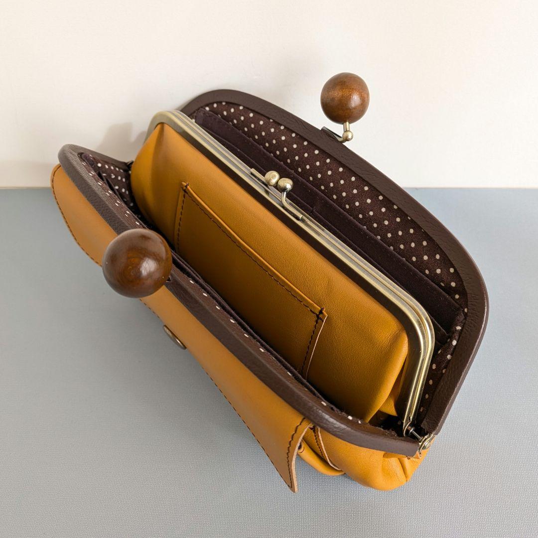 くるみる＊プロフご一読ください(^-^)　がま口お財布