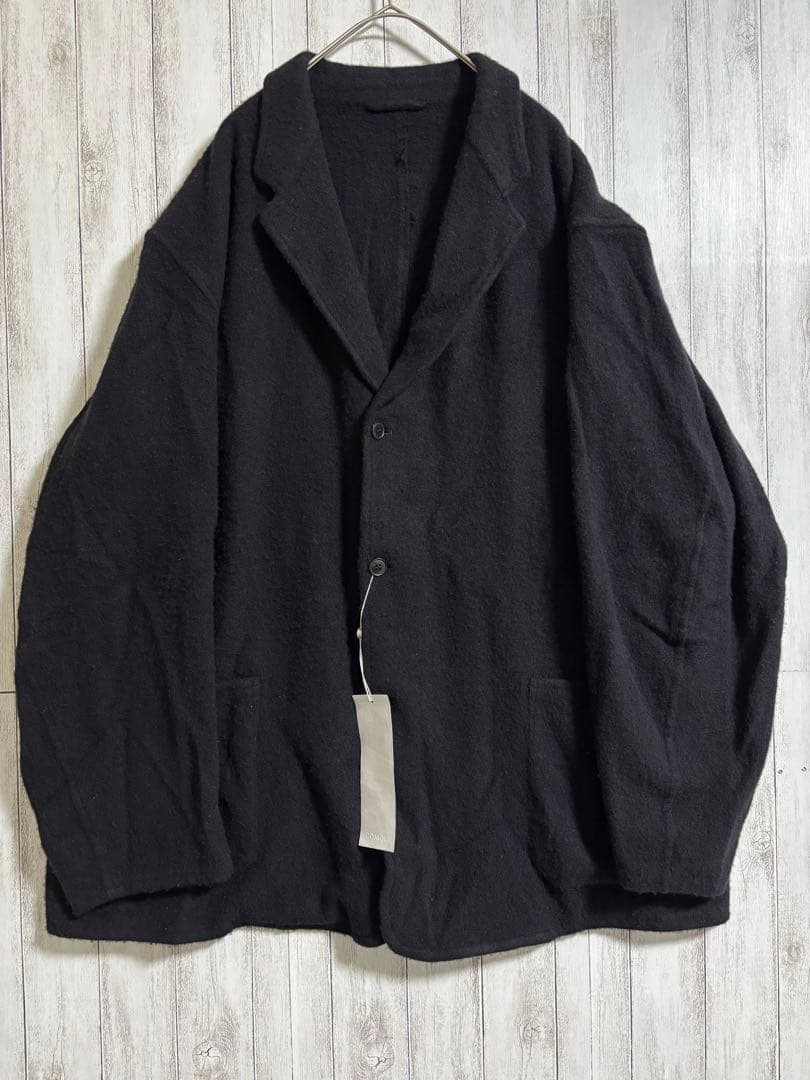 24AW COMOLI 縮絨ウールジャケット サイズ2 ブラック 新品
