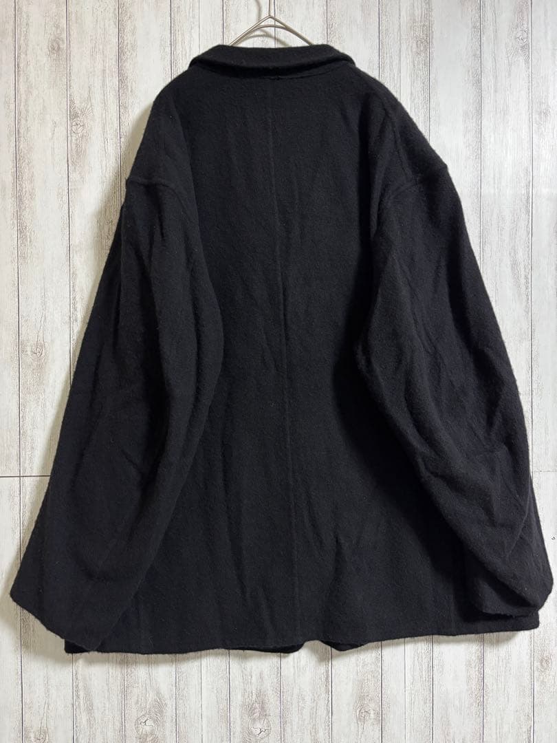24AW COMOLI 縮絨ウールジャケット サイズ2 ブラック 新品