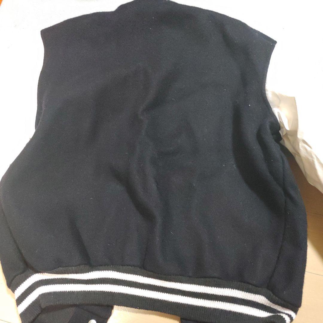 BUTWIN スタジャン 黒/白