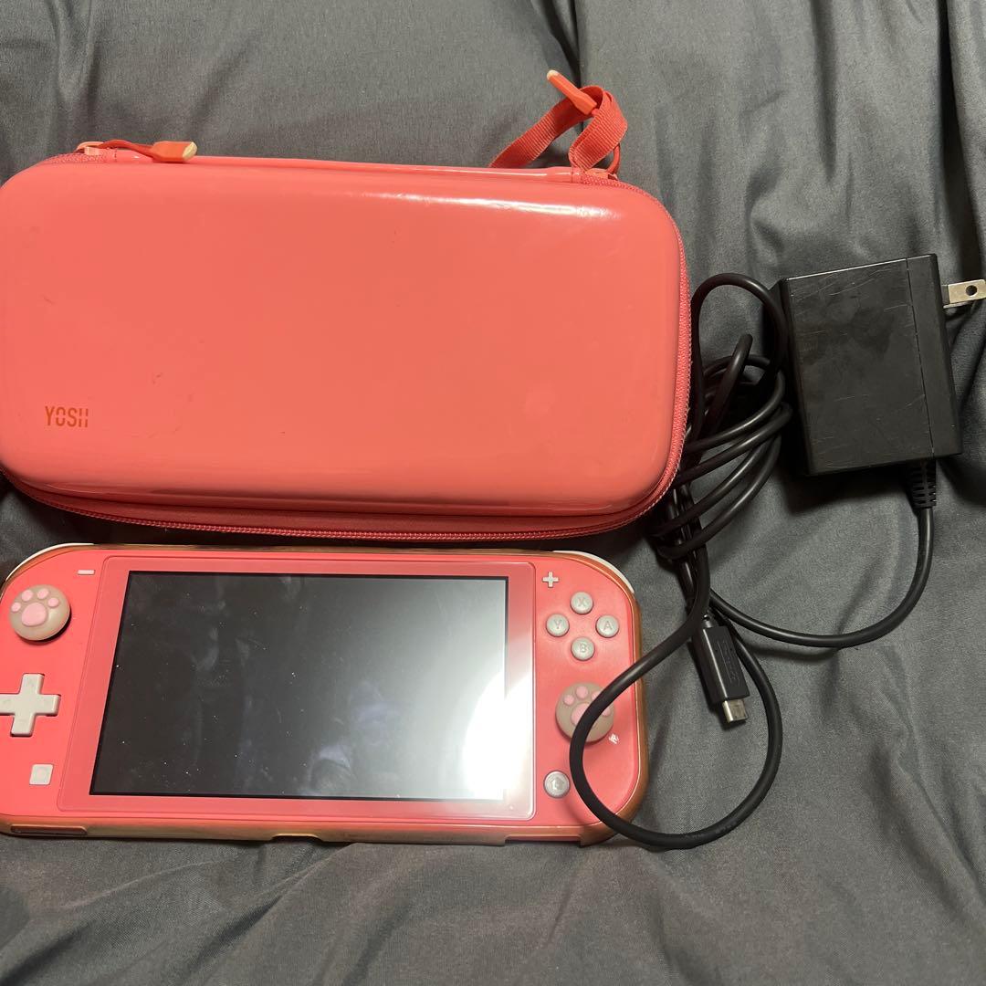 Nintendo Switch Lite ピンク Yoshiケース付き