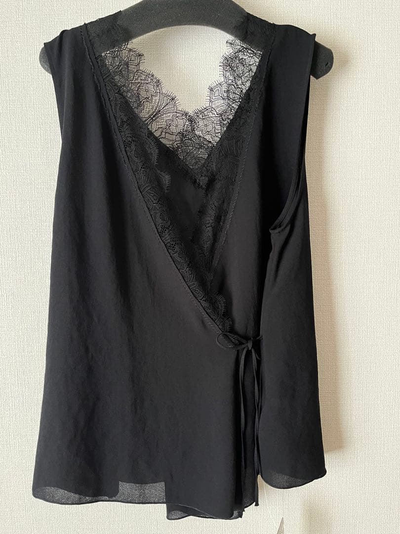 新品plageプラージュsolstiss frenchlace ジレ