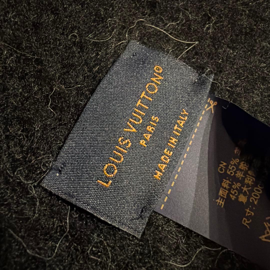 Louis Vuitton フリンジ付きマフラー　※送料込　未使用品