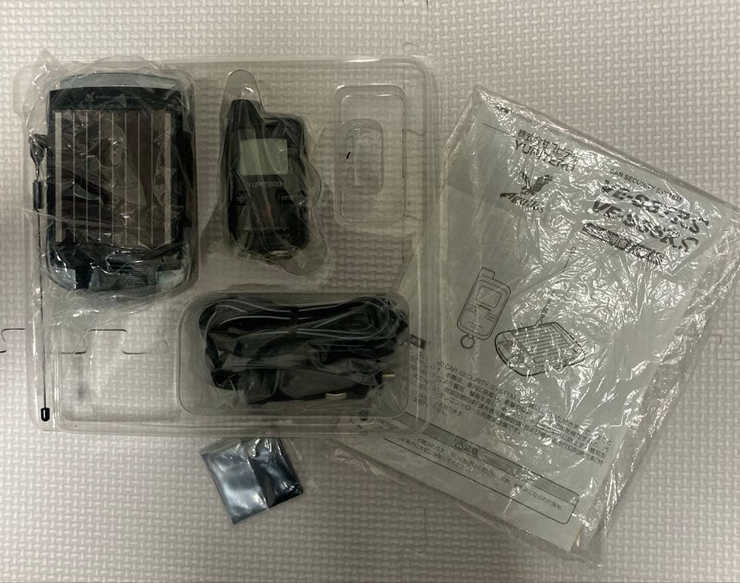【ペアリング確認済】YUPITERU VE-S37RS　カーセキュリティシステム
