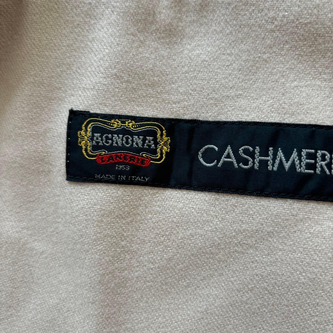 AGNONA 100%カシミヤ チェスターコート 42