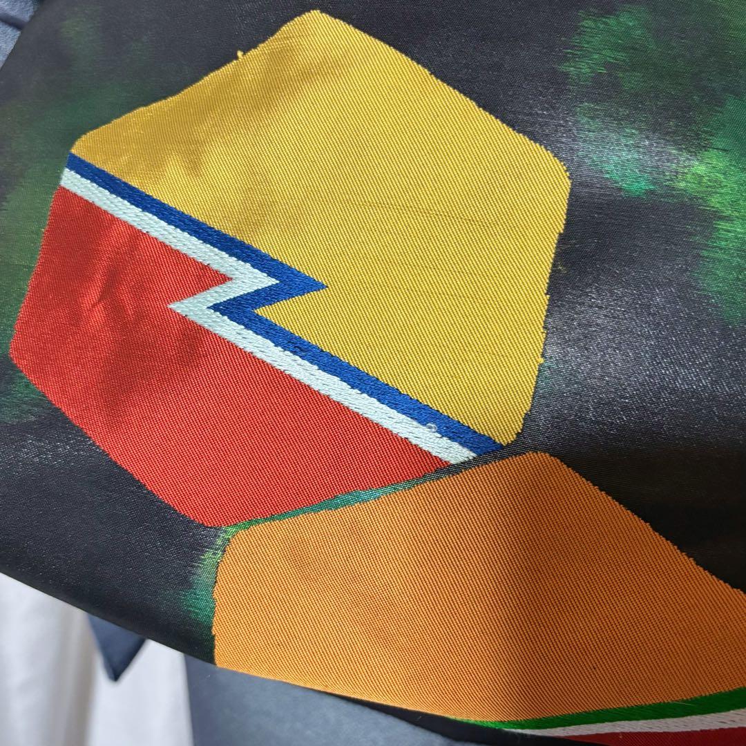 未使用近い　美品　袷　江戸小紋　寄せ小紋　正絹　フルセット