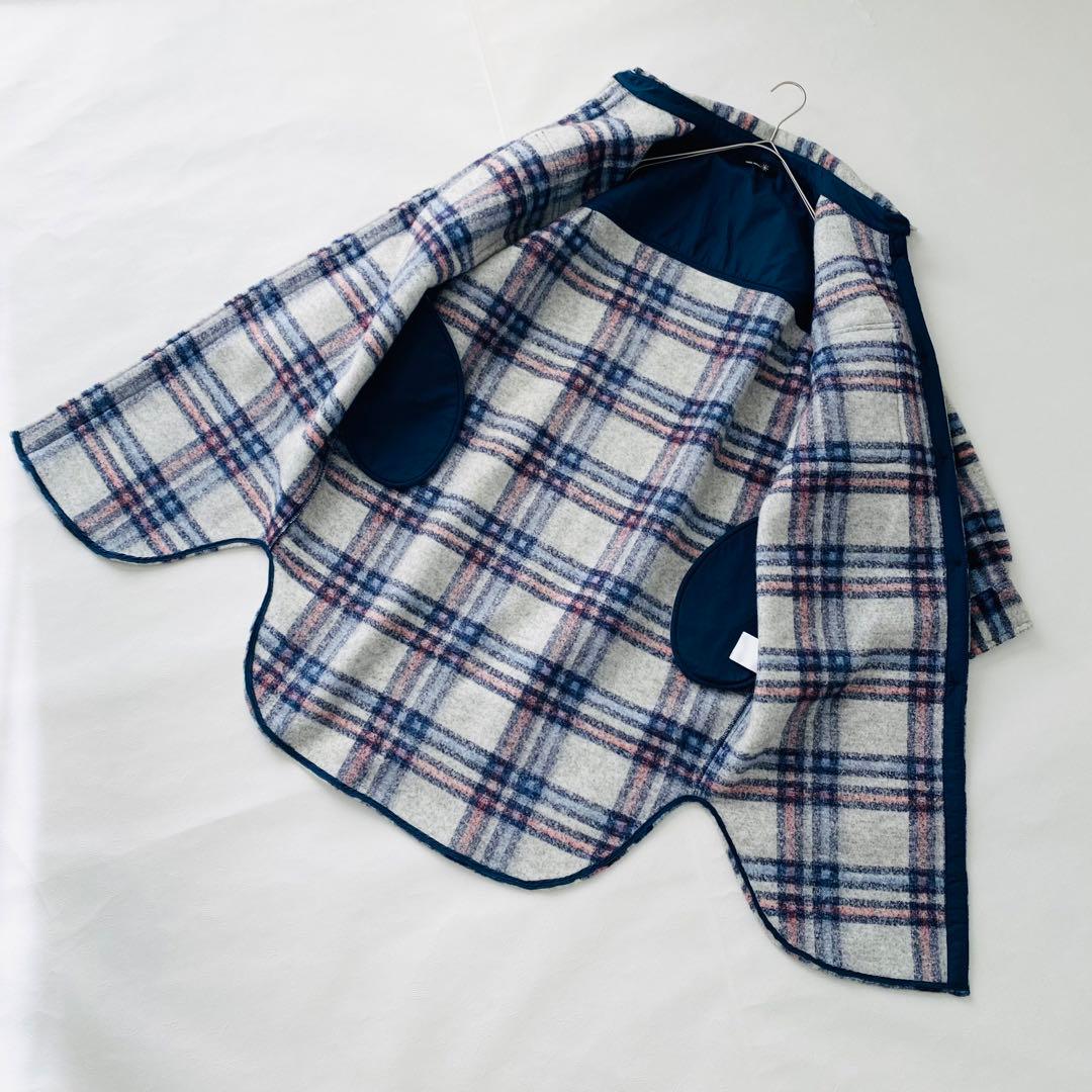 2868Aイザベルマラン チェックロングコート オーバーサイズ