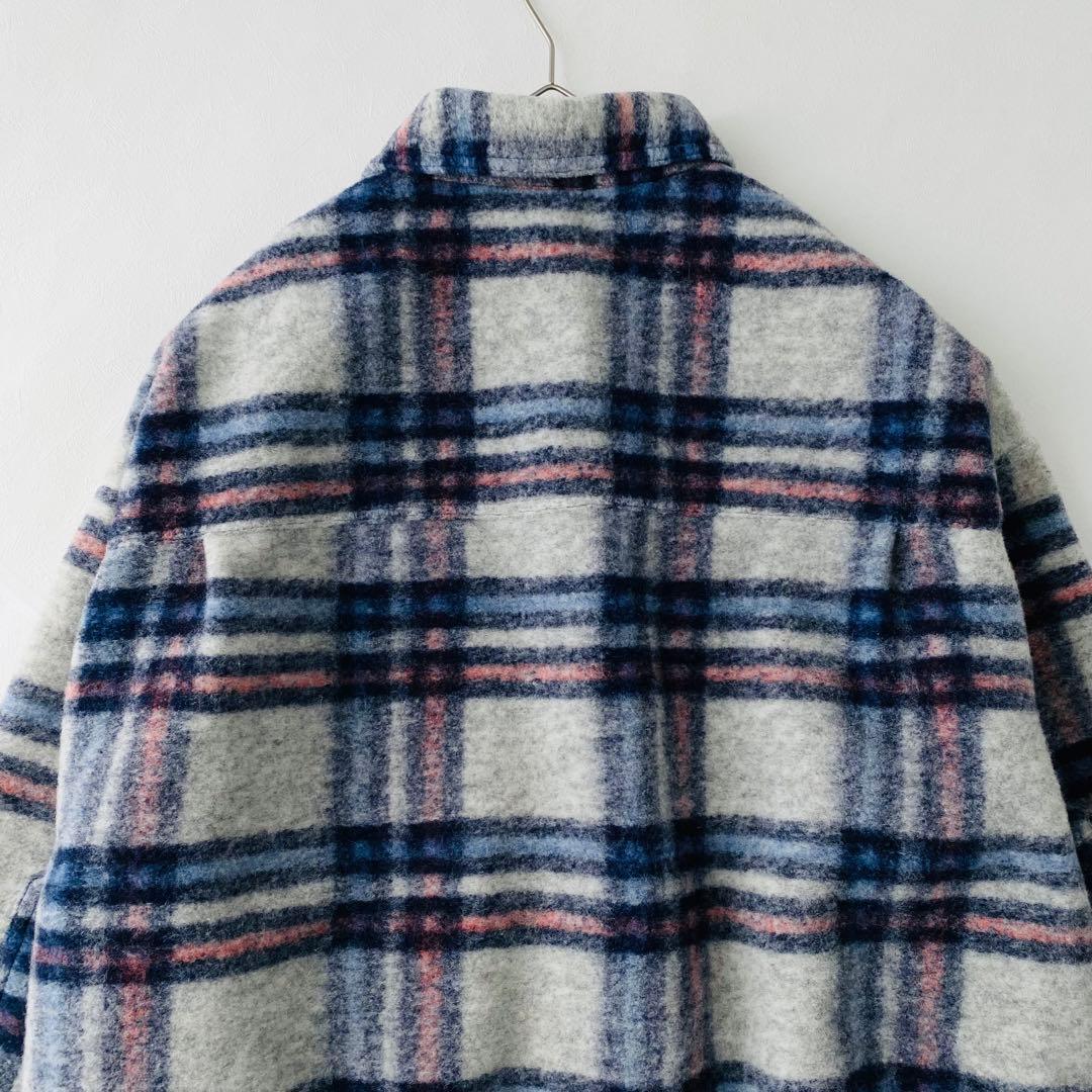 2868Aイザベルマラン チェックロングコート オーバーサイズ