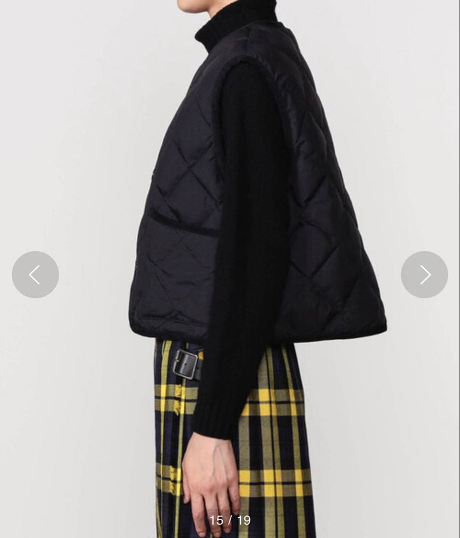 maru⭐︎ Gymphlexキルトダウンショートベスト bshop