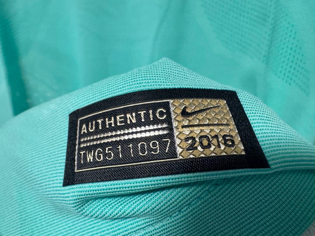 【正規品】ポルトガル代表　2016 スイス戦　長袖　選手用ユニフォーム