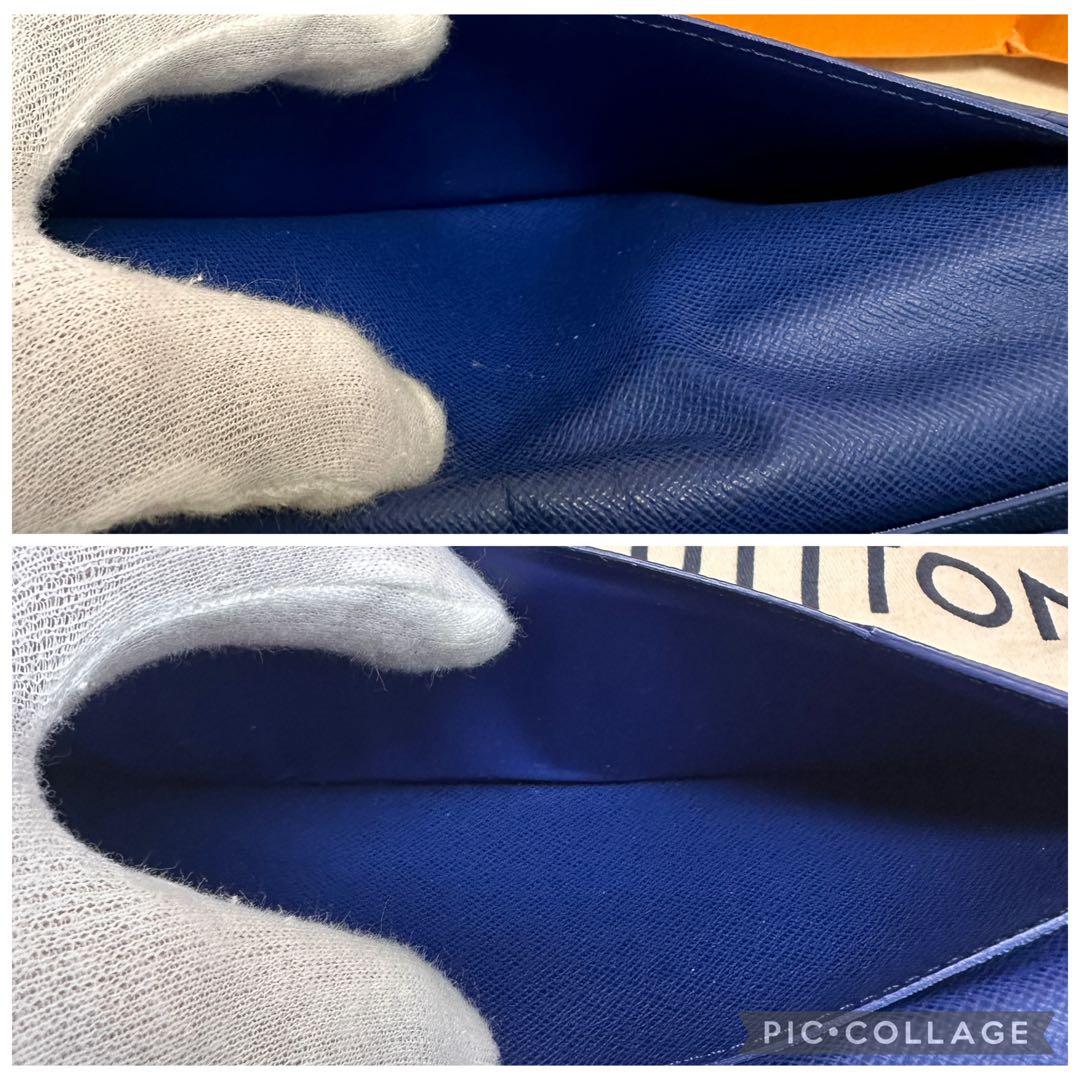 【美品】ルイ・ヴィトン タイガラマ ポルトフォイユ ブラザ M30297