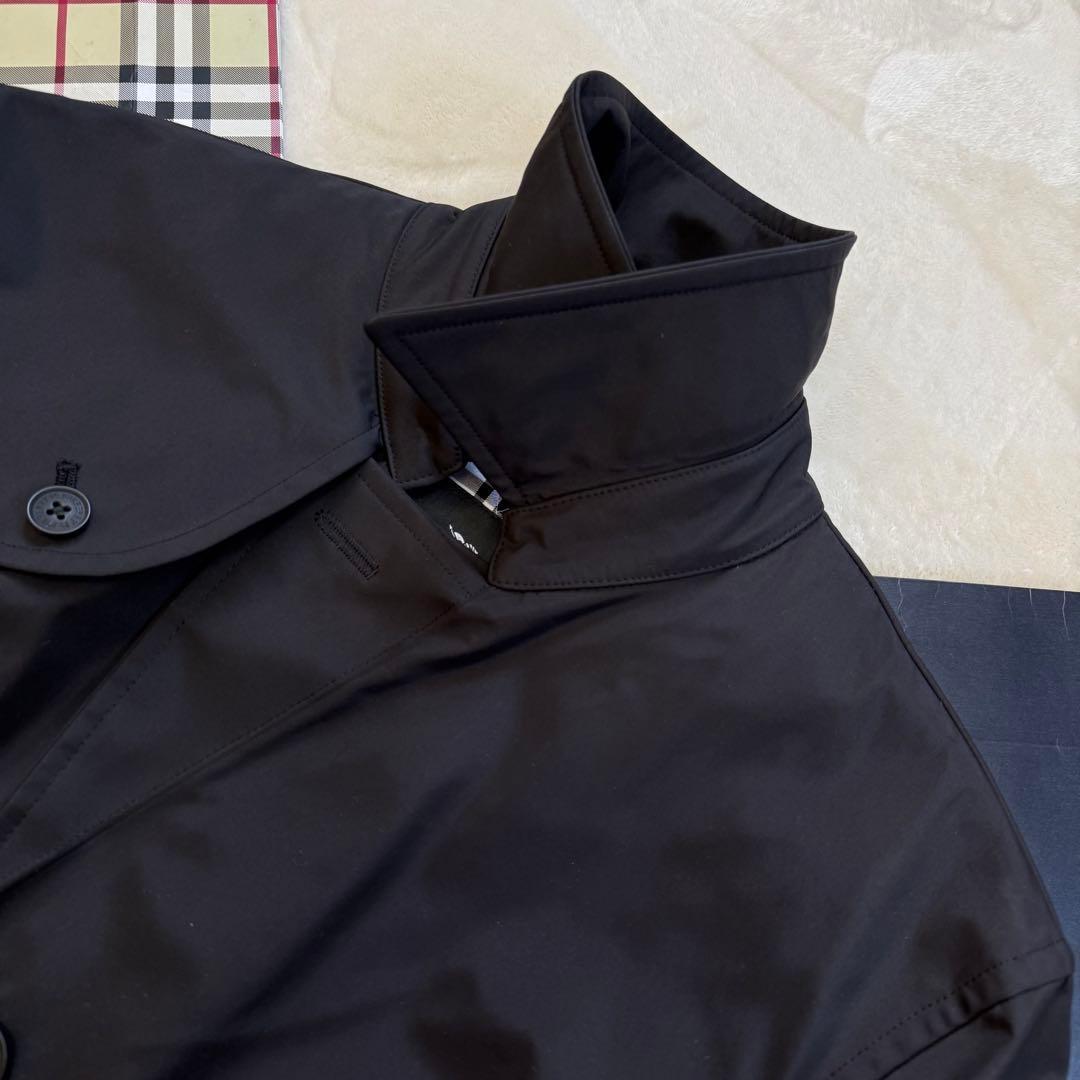 【超美品】バーバリーブラックレーベル 着脱可能：中綿ライナー付 トレンチコート