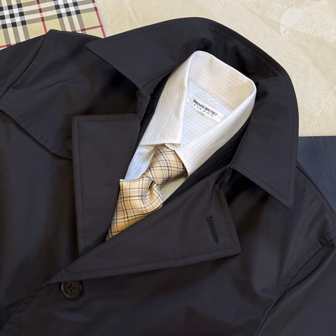 【超美品】バーバリーブラックレーベル 着脱可能：中綿ライナー付 トレンチコート