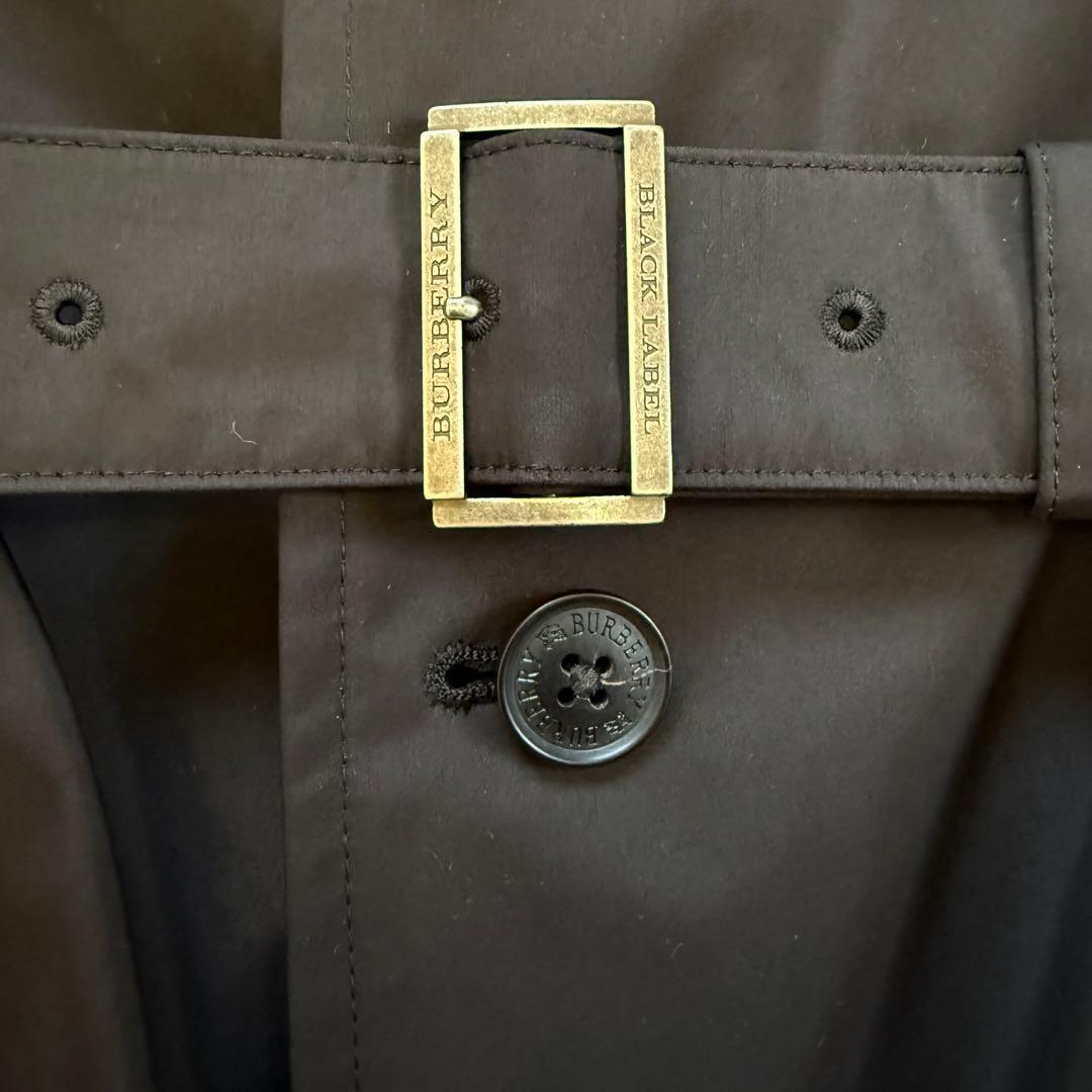 【超美品】バーバリーブラックレーベル 着脱可能：中綿ライナー付 トレンチコート