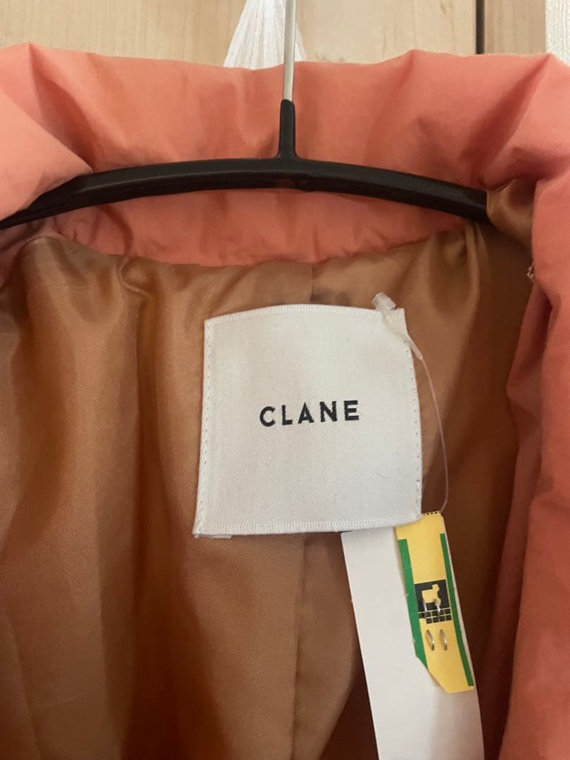 【即完売】CLANE クラネ カラーダウンチェスターコート　ダウンコート