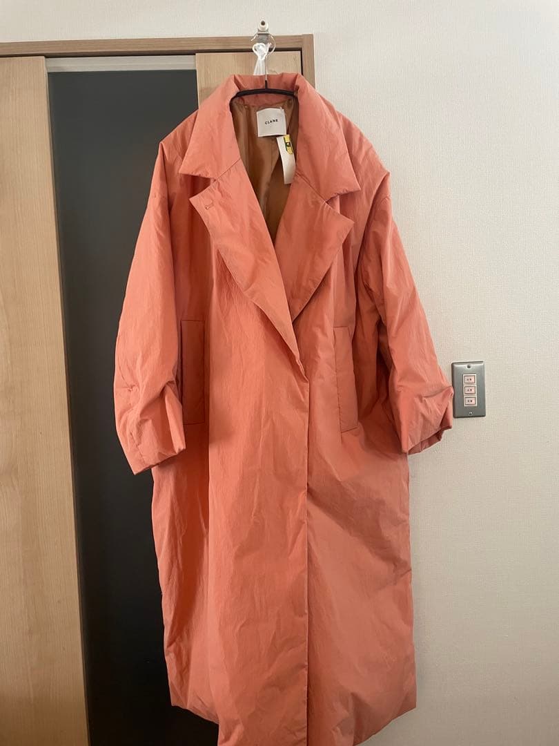 【即完売】CLANE クラネ カラーダウンチェスターコート　ダウンコート