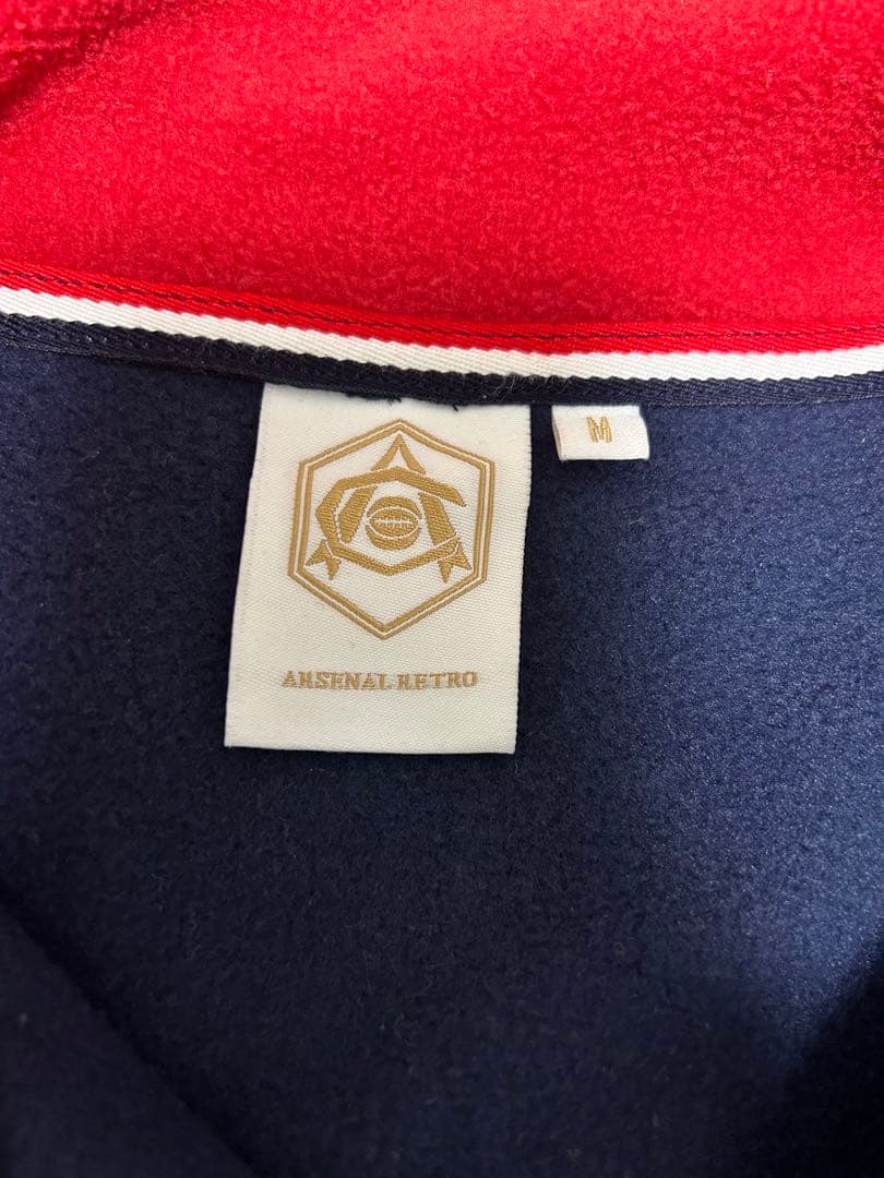 ryosuke　アーセナル レトロ ZIP パネル フリース