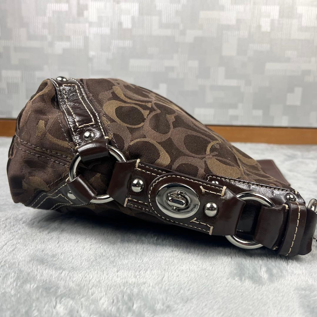バッグ Vintage Coach Signature Brown Bag