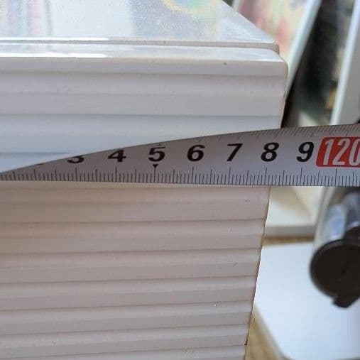 め*お様 ホワイト 木製 テレビ台 約120cm x 40cm