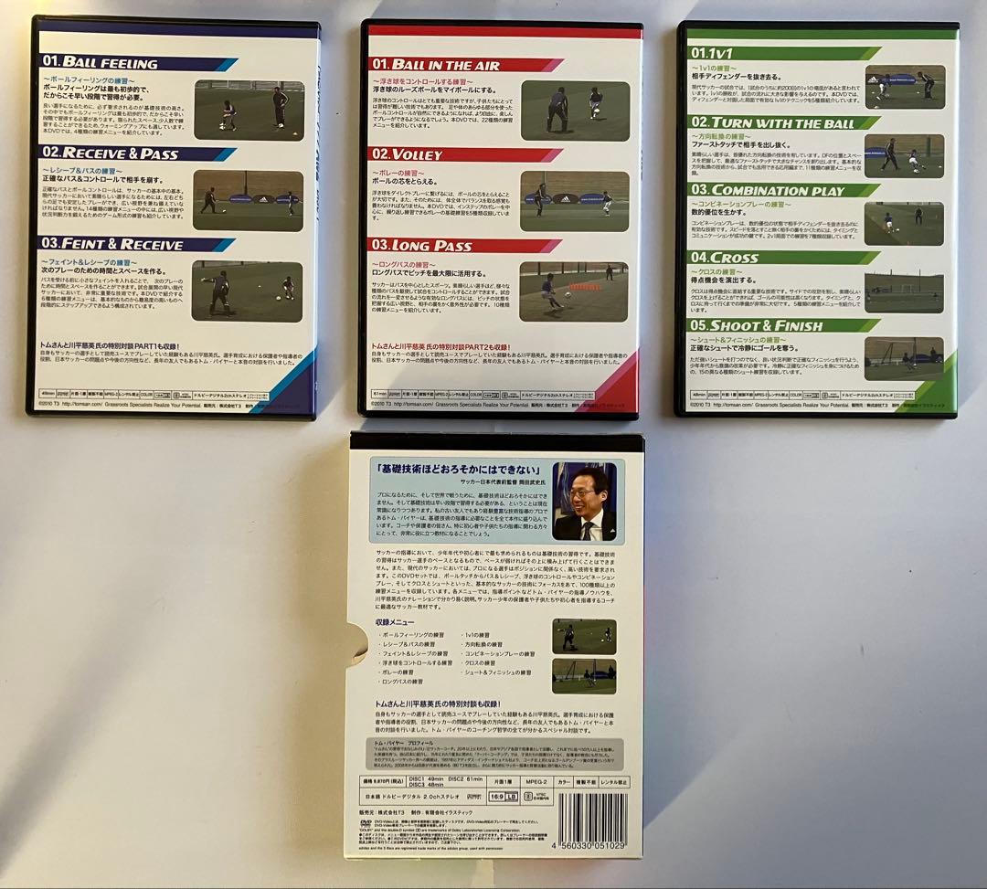 トムさんのコーチング、ジュニアサッカーを応援しよう付録DVD