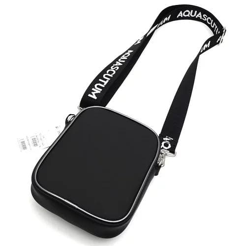 L04275 新品 Aquascutum ゴルフ サコッシュ ブラック