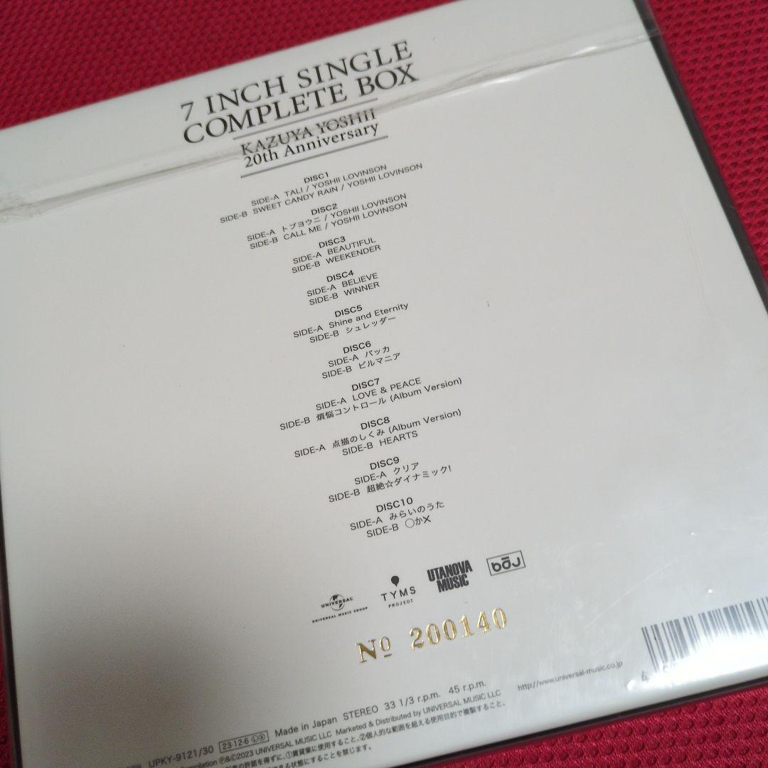 吉井和哉 20th Anniversary 7 INCH SINGLE COMP