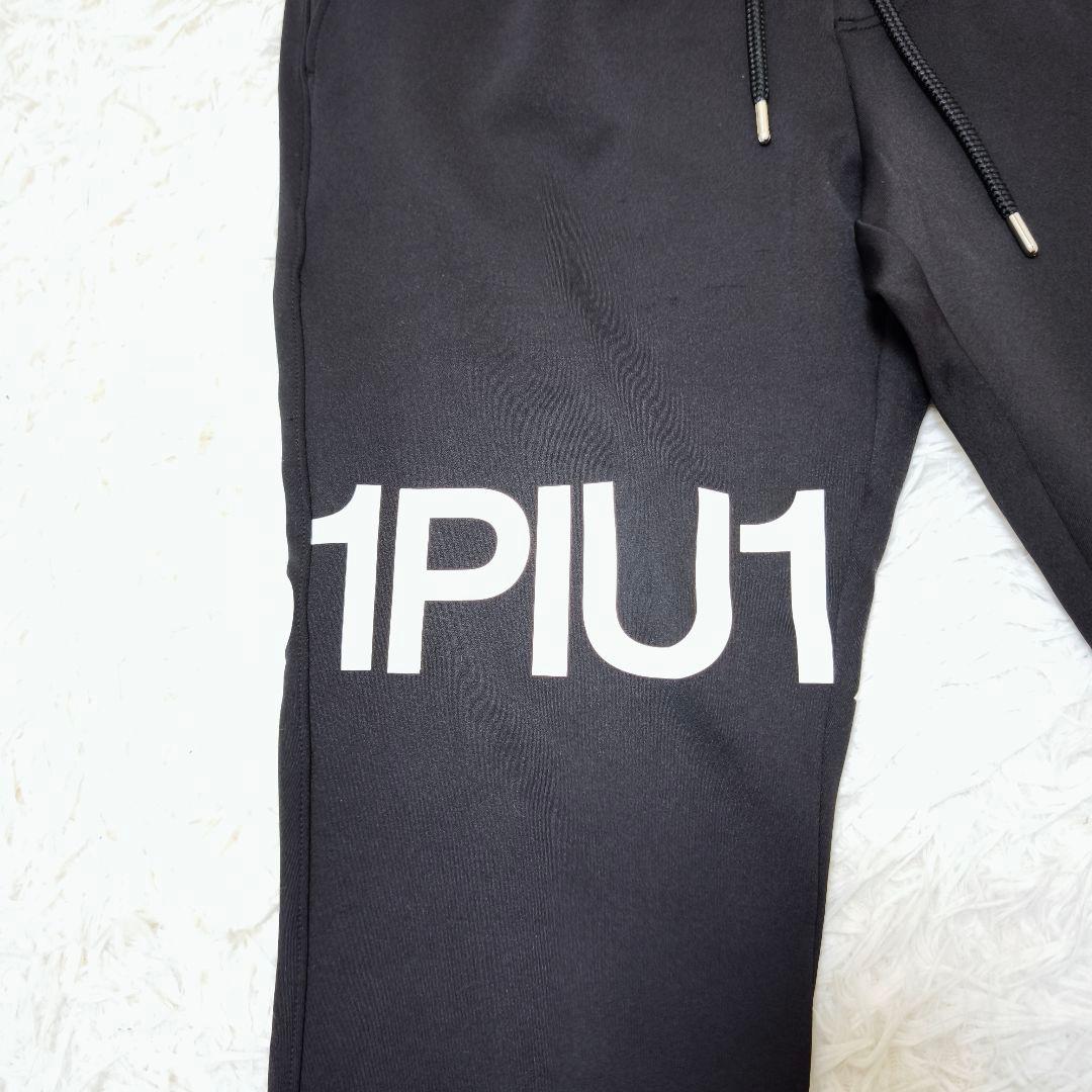 未使用級 1PIU1UGUALE3 GOLF ストレッチジャージセットアップⅤ黒