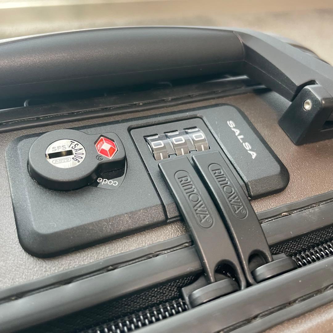 希少！RIMOWA リモワ サルサ 13Lビューティーケース マットブラウン