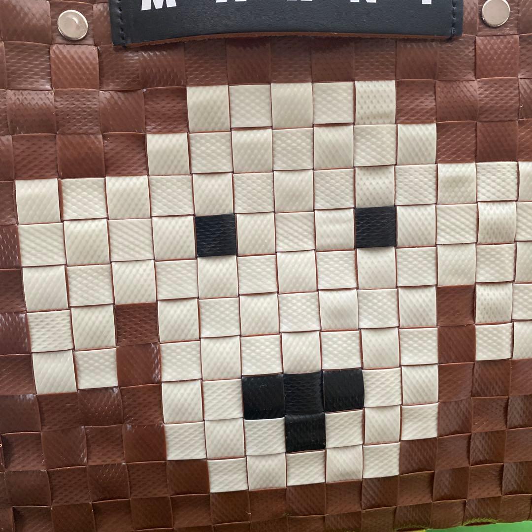 マルニ　正規品　カゴバック　犬　ドック