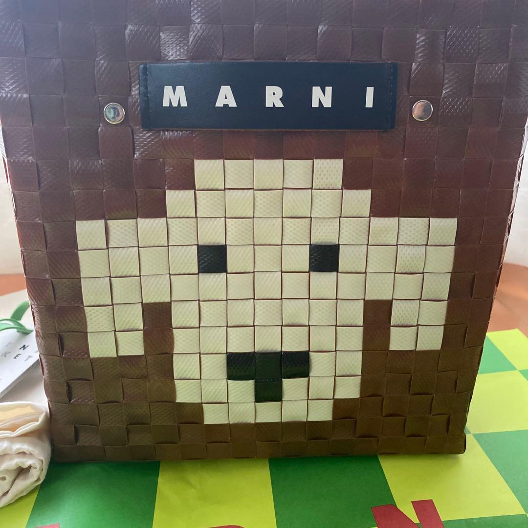 マルニ　正規品　カゴバック　犬　ドック