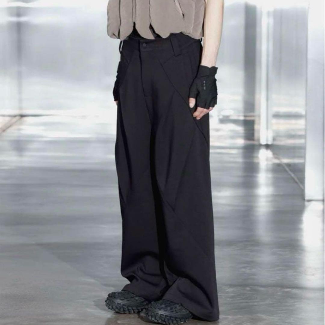 最安値49PERCENT 変形ワイドパンツ 似 common divisor