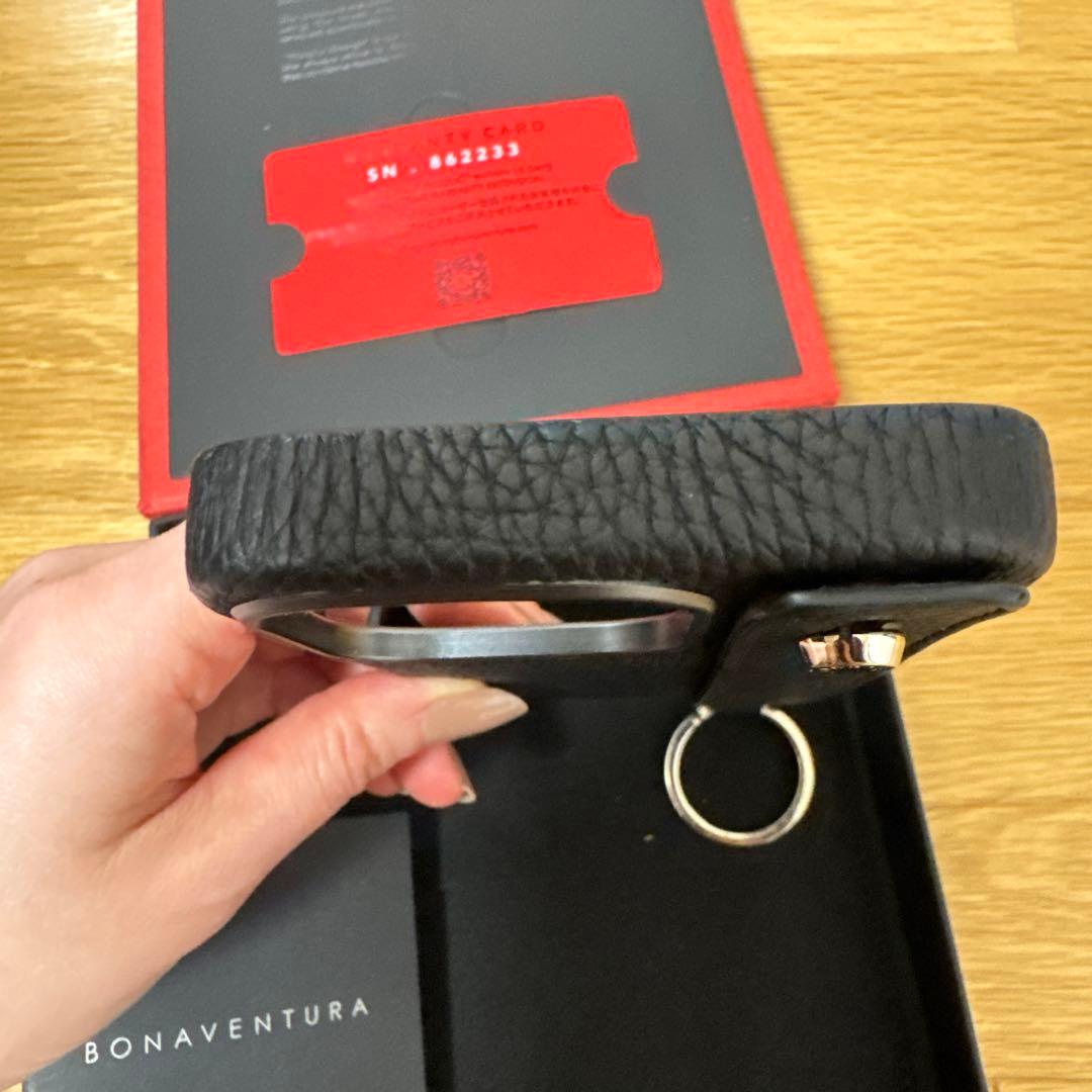 BONAVENTURA ブラック iPhone 15Pro