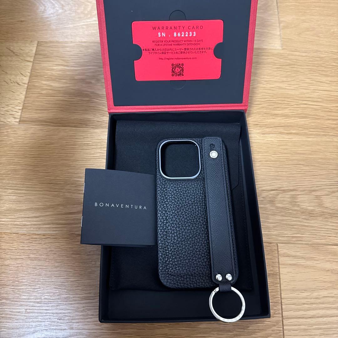 BONAVENTURA ブラック iPhone 15Pro