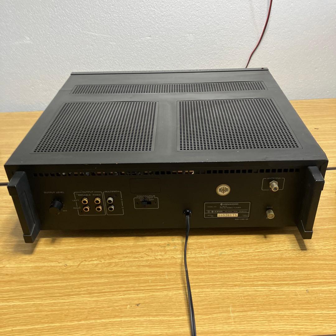Kenwood ケンウッドFMチューナー　L-01T ジャンク