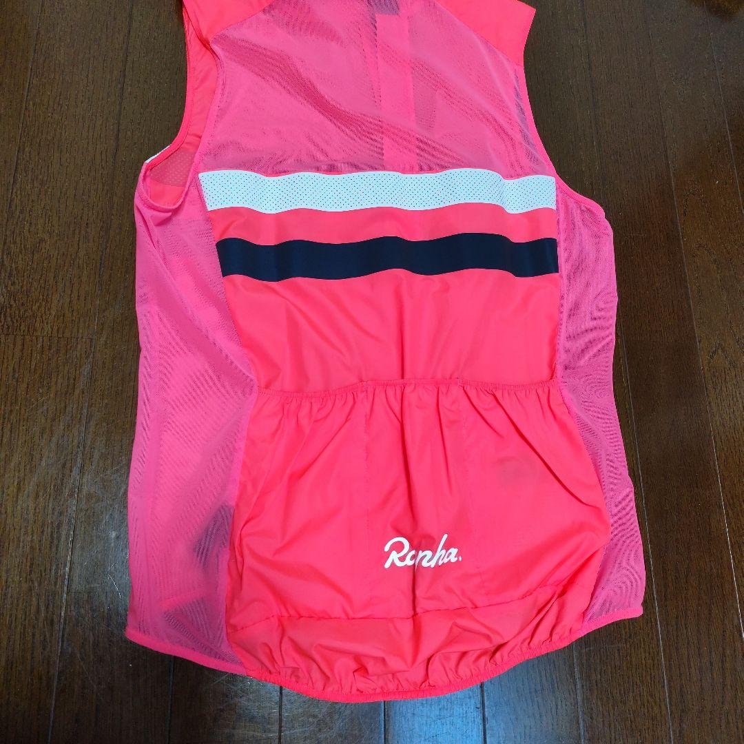 Rapha ピンク ブルベ ジレ S