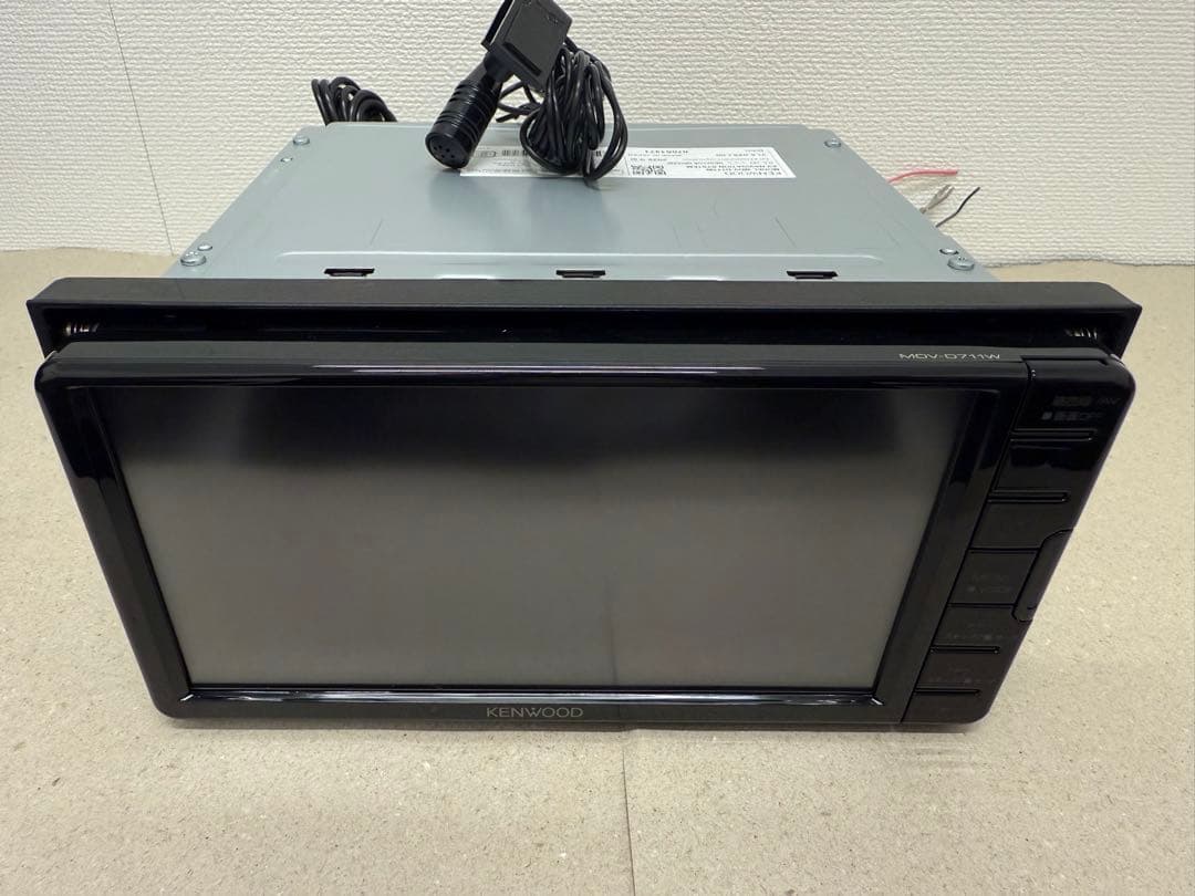 2025年製　ケンウッド　カーナビ　MDV-D711W フルセグワイド