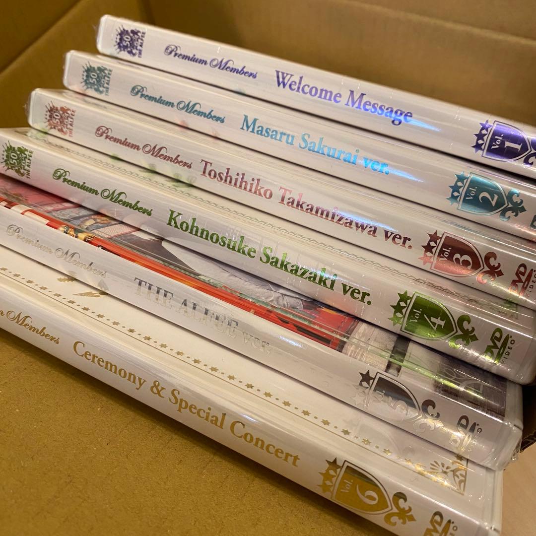 ち*い様 THE ALFEE 50周年記念 DVD 全6巻セット（新品・未開封）