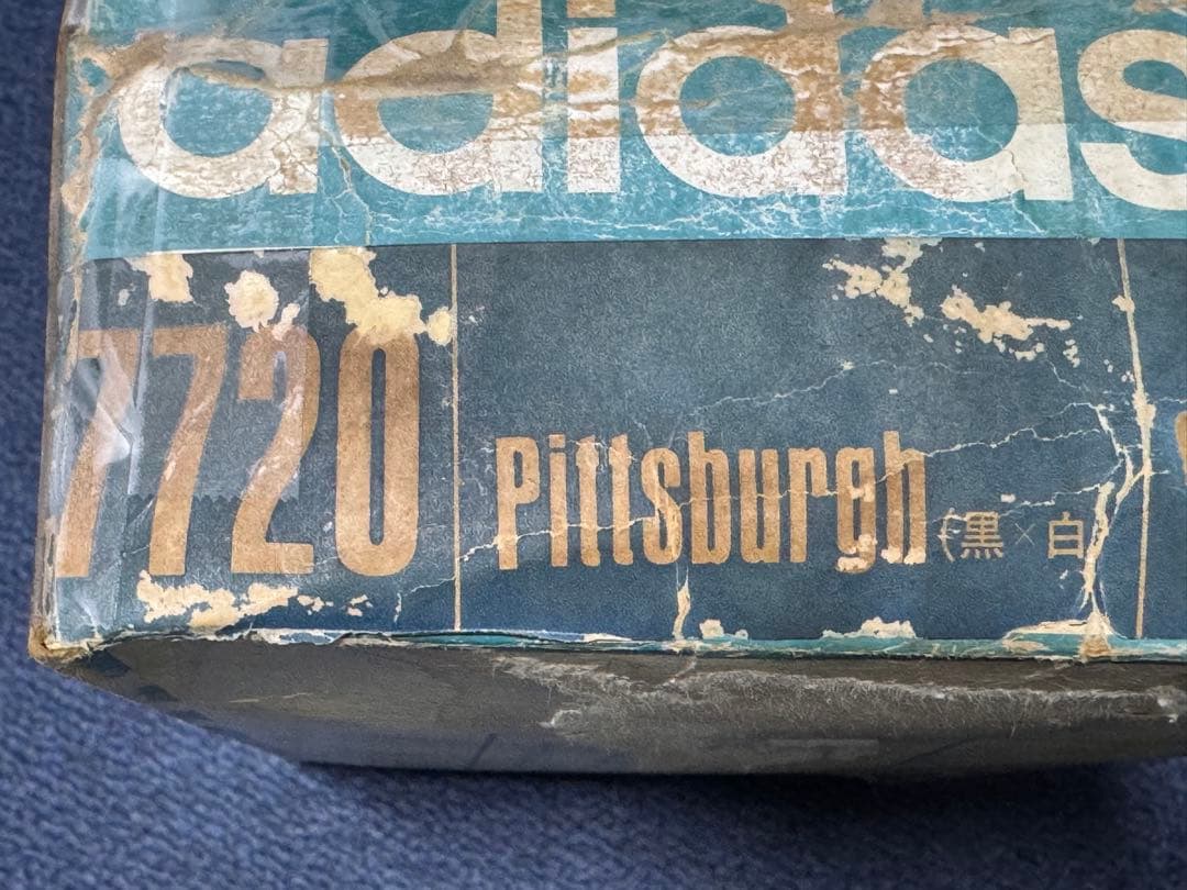 アディダス 野球スパイク Pittsburgh(黒×白) 25.0cm