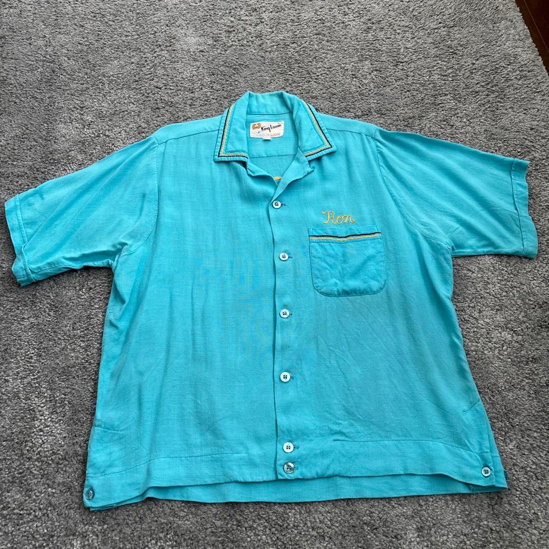ヴィンテージ ボーリングシャツ キングルイ