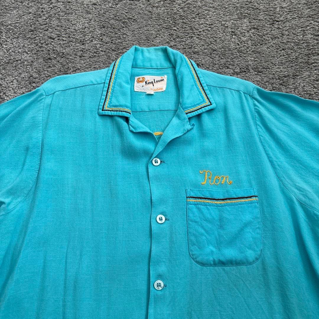 ヴィンテージ ボーリングシャツ キングルイ
