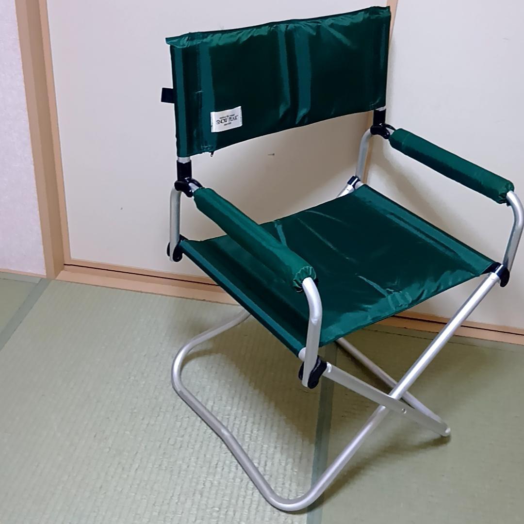 【廃盤品】【レア】  peak FDチェアワイド　グリーン　大文字ロゴ