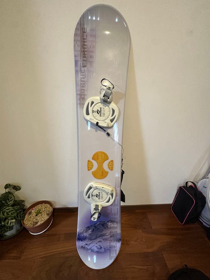 スノーボード セット　グーフィー　152 未使用品　ケース付