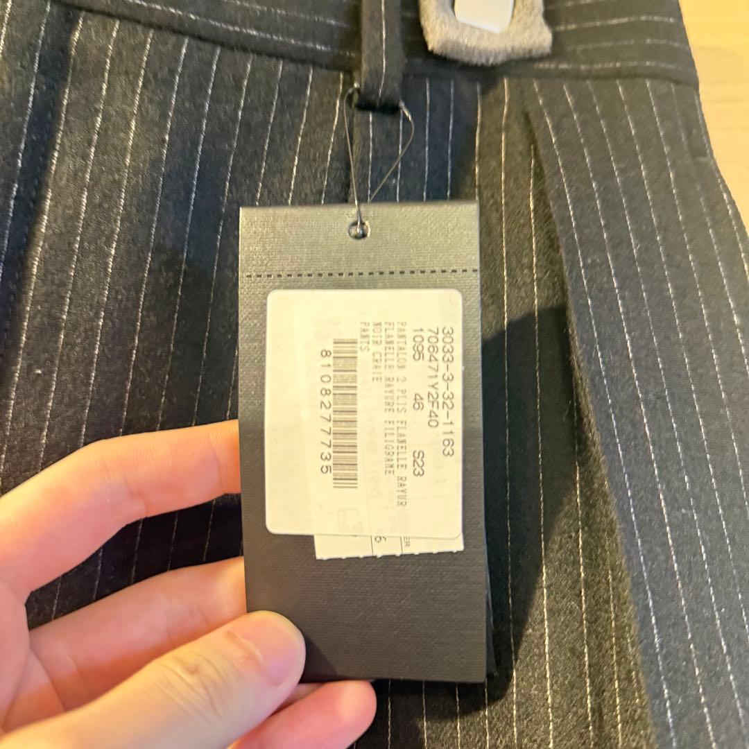 ア*チ様 saint laurent 2023ss ウールパンツ　スラックス　4