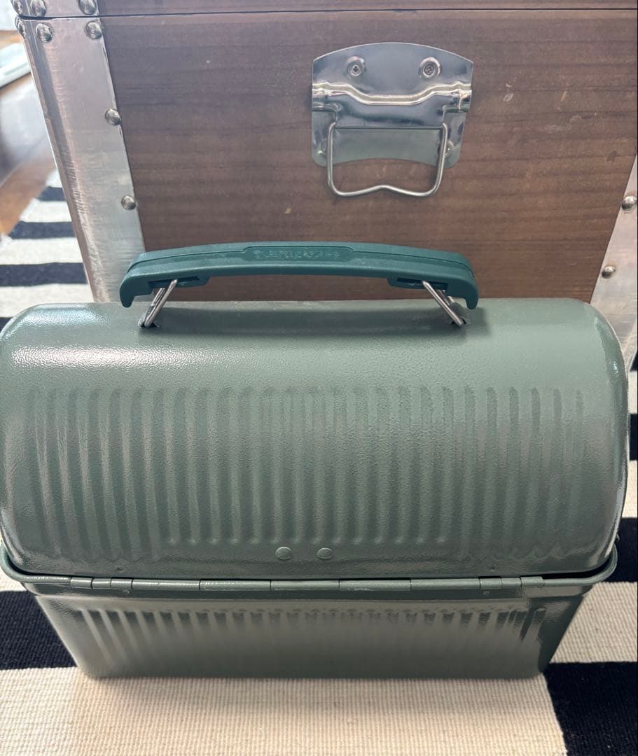 STANLEY スチール製ボックス グリーン