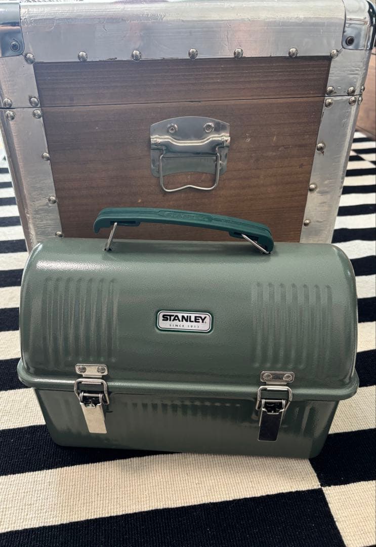 STANLEY スチール製ボックス グリーン