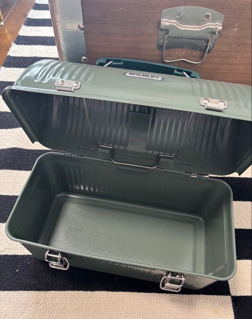 STANLEY スチール製ボックス グリーン