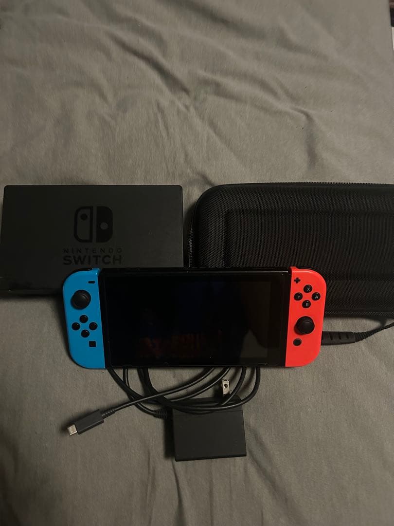 Nintendo Switch 本体 ジャンク品 Joy-Con 充電器付き