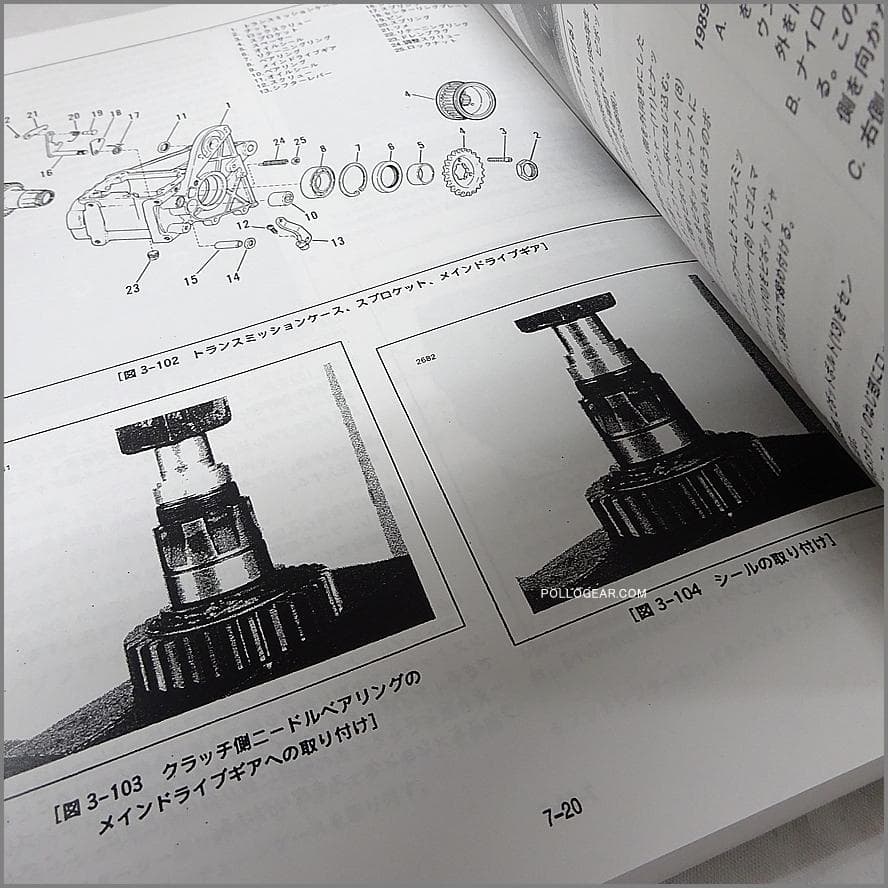1984-EVO★ ハーレー純正 日本語 サービスマニュアル エボ 1340㏄